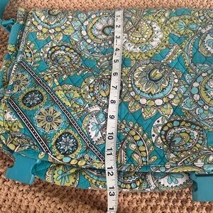 Vera Bradley Teal and Green Crossbody Bag